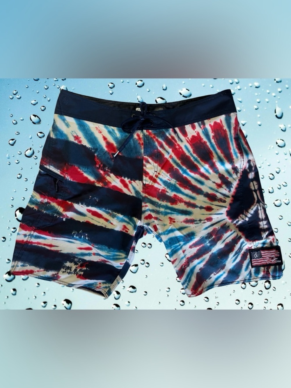 Men's Volcom Tie-Dye Board Shorts